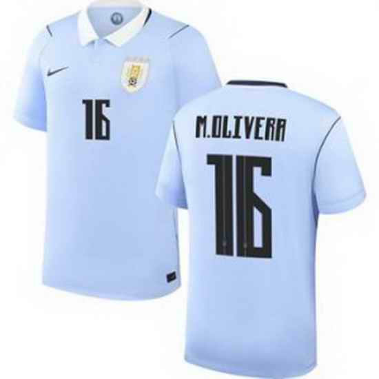 Youth 16 Uruguay Mathias Olivera Away Replica Jersey World   1